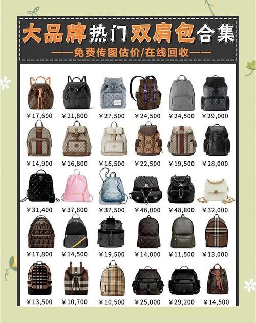 时尚达人必备!大品牌双肩包推荐